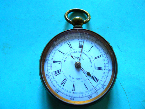 Tell chronograph open - open, faced