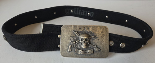 Galliano skull belt ltd - galliano,