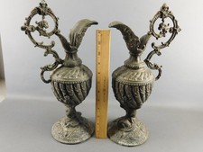 ANTIQUE PAIR VICTORIAN ORNATE