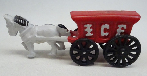 Cast iron heavy horse drawn - iron,