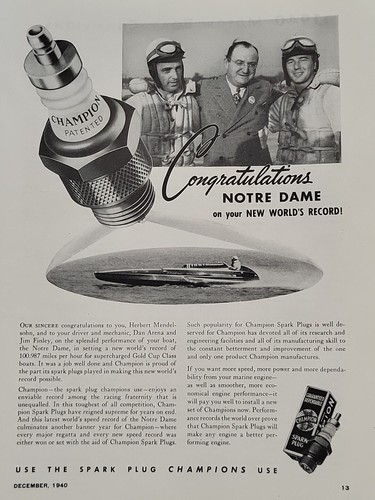 1940 champion sparkplugs - champion,