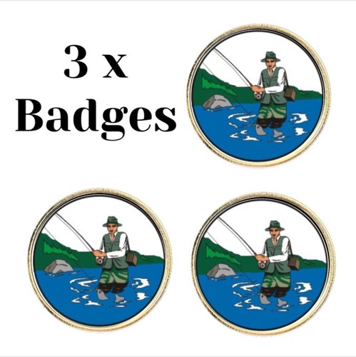 Fly fishing lapel - x,