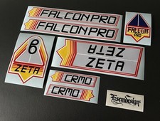Falcon Pro Zeta bmx decal set