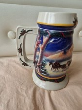 Budweiser Christmas Collection Beer Stein 2000