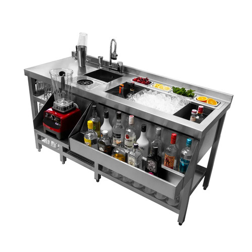 Deluxe cocktail bar station - cocktail,