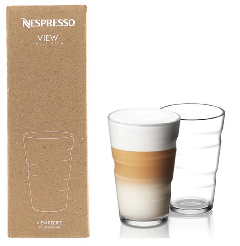 Nespresso view recipe - view, glasses