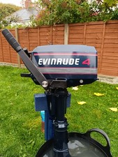 Boat Engine . Outboard motor .