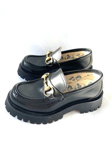 Gucci cordovan loafers black - gucci,