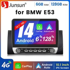 10.1" For BMW 5 Series E39 X5 E53 M5 Android14 Carplay Car Radio Stereo GPS 128G