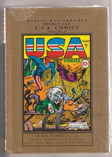 Marvel masterworks s a - marvel, u.s.a