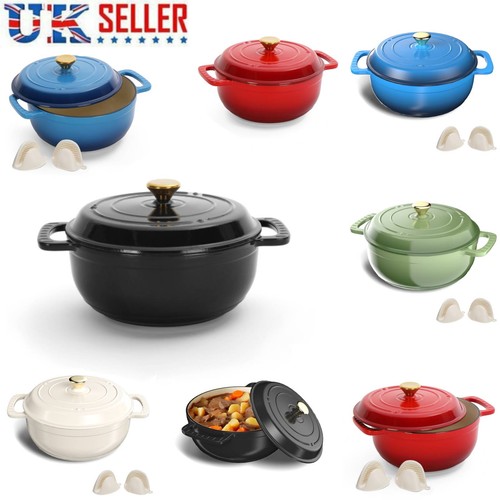 6qt enameled cast iron - enameled,