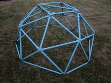 Plum Metal Dome Climbing Frame