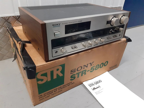 Sony str 5800 vintage fm - sony, am/fm