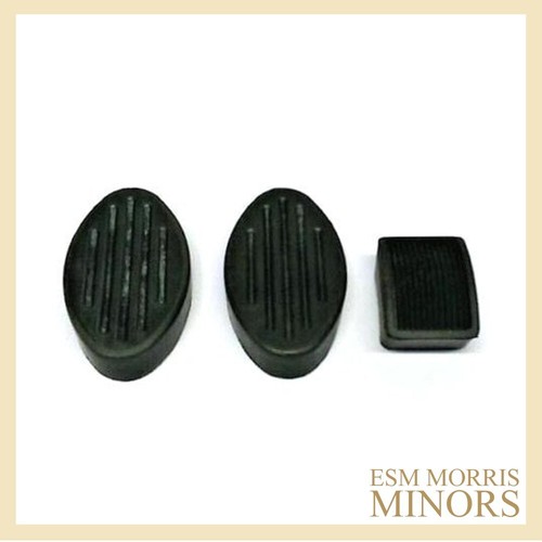Morris minor pedal rubbers set - morris,