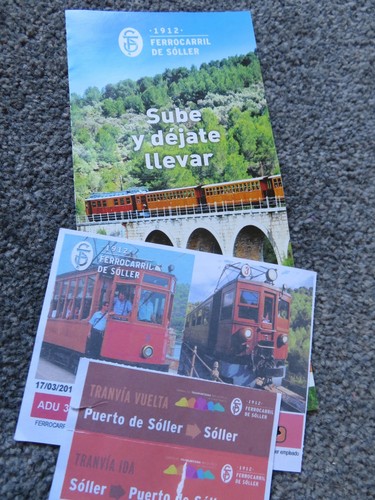 Tren soller railway tickets - tren,