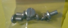 PAN HEAD SLOT SCREWS 1/4" UNF X 1/2" LONG    X 5