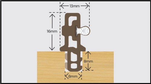 External door frame - external, cill