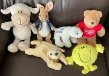 KINDER LAMB,APTAMIL POLAR BEAR,ANDREX PUPPY,PERSIL MR HAPPY,WALKERS SOFT TOYS