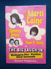 Big Laugh-in Programme: Wellington Pier G. Yarmouth - Marti Caine  1977,