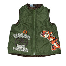 BabyToddler Tiger Puffer Vest