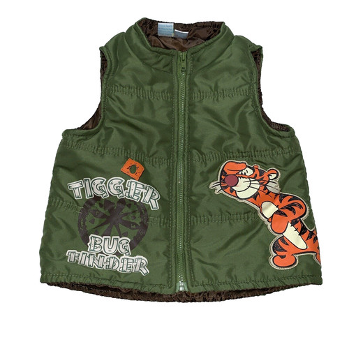 Babytoddler tiger puffer vest - puffer,