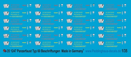 Peddinghaus decals 1247 - 1/35,