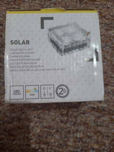 Solar brick light - solar,