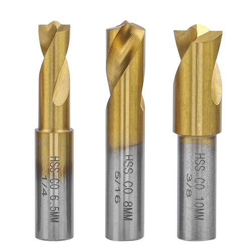 Pieces titanium coated hss - titanium,