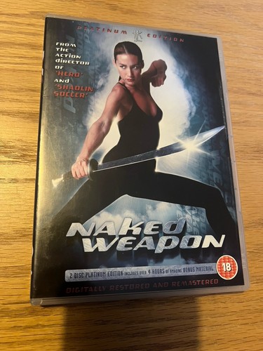 Naked weapon dvd disk - naked,