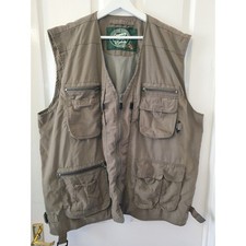 Rydale size XXL country clothing green utility waistcoat jacket mens