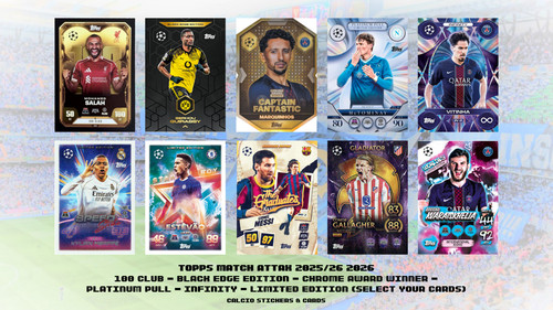 Topps match attax 2025 - match, 2025/26