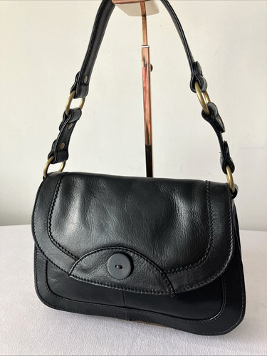 Hidesign black leather short - leather,