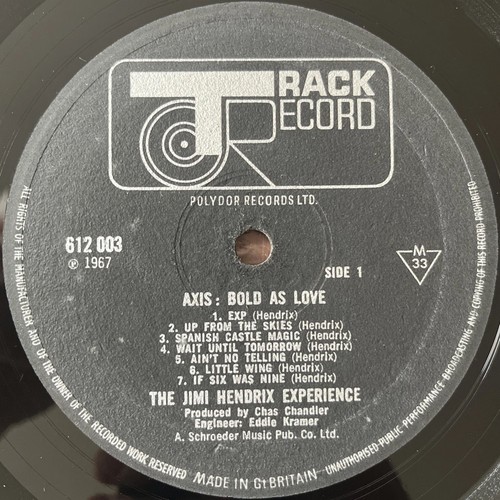 Jimi hendrix experience axis - hendrix,
