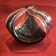 Vintage Green Art Glass Bowl