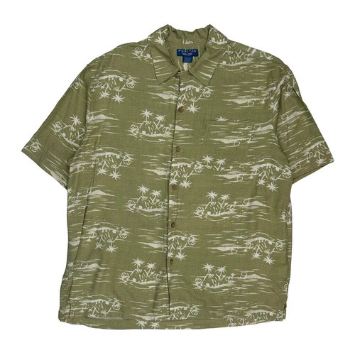 Puritan hawaiian shirt large - hawaiian,