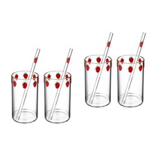 2 PCS Reusable Straws Cup with