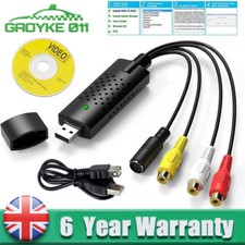 USB Video Capture Video Capture Card RCA to USB Video Converter for PC TV MAC