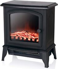 Warmlite Electric Stove Fire WL46021 - Mable 2KW Black  New Item, Box Damaged