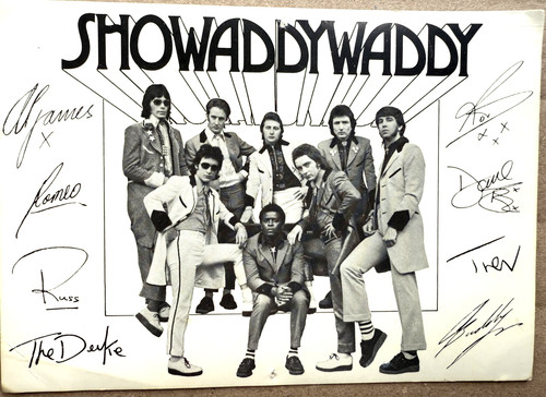 Showaddywaddy pop group - ,