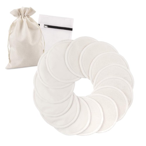 Pcs washable bamboo nursing - 14,