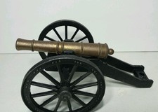 Desktop Mini Cannon 5” Brass