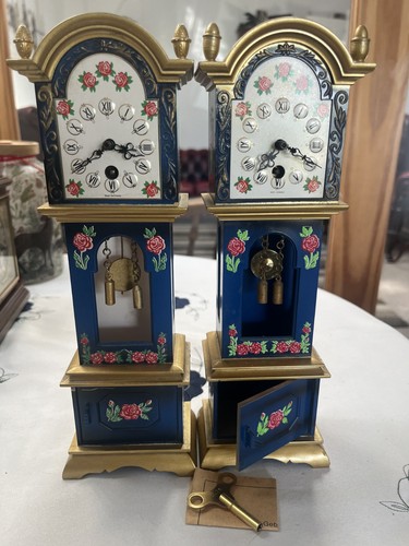 Minature clockwork grandfather