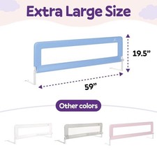 Toddler Bed Rail  XL 59- Comfy