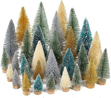 30Pcs Mini Christmas Tree