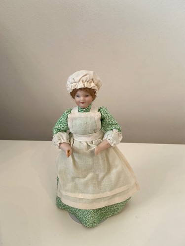 Vintage dolls house cook with - vintage,