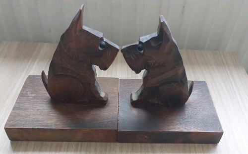 Wooden scottish terrier - scottish,