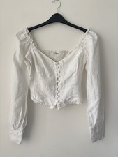 Reformation Linen Long Sleeved