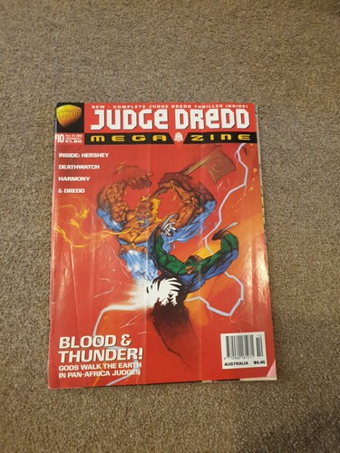 Judge dredd megazine - judge,