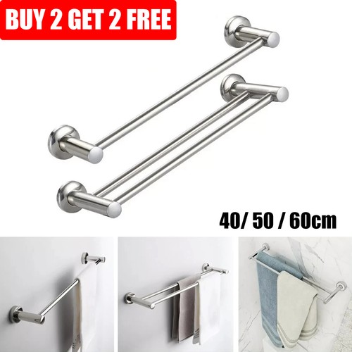 Single double towel rail - towel, rack