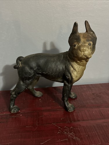 Antique vtg cast iron boston - cast,